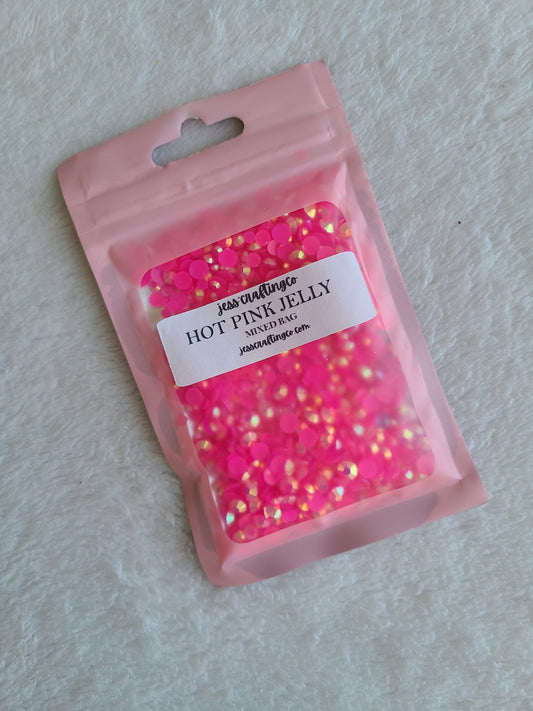 Hot Pink AB Mixed Bag
