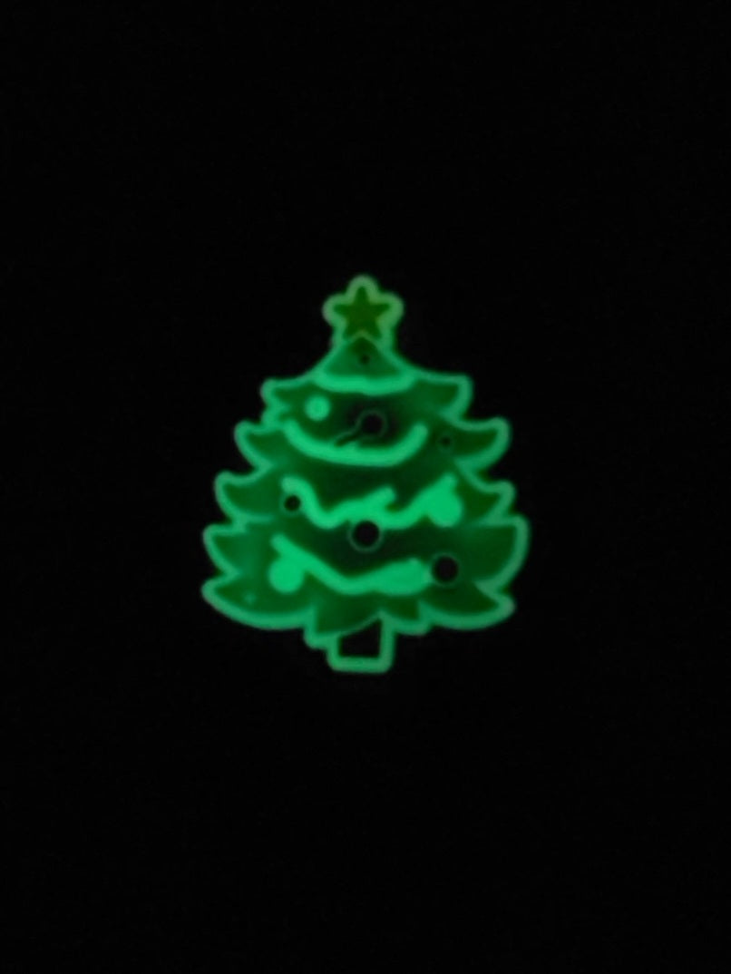 Glow Xmas Tree Straw Topper – Jess' Crafting Co